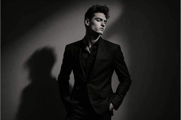 Prompt Gemini AI Foto Studio Hitam Putih Terbaru 2025, Bikin Konten Sosmed Auto Estetik!