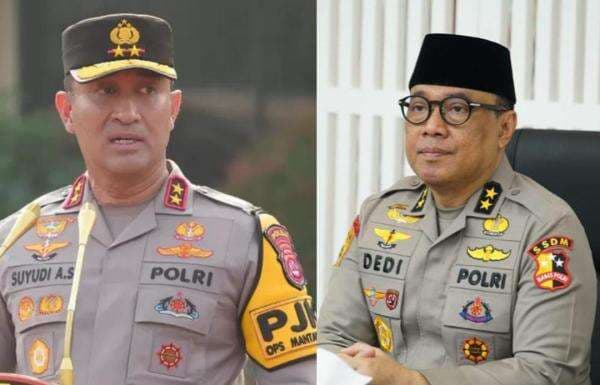 Dua Jenderal Masuk Bursa Calon Kapolri, Ini Rekam Jejak Komjen Dedi Prasetyo dan Komjen Suyudi Ario