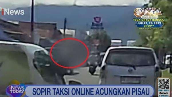 Sopir Taksi Online di Padang yang Viral Acungkan Pisau ke Pengendara Lain Ditangkap Polisi
