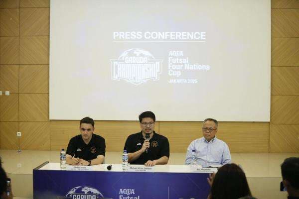 AQUA Futsal Four Nations Cup 2025 Jadi Persiapan Timnas Futsal Indonesia Hadapi 2 Ajang Besar