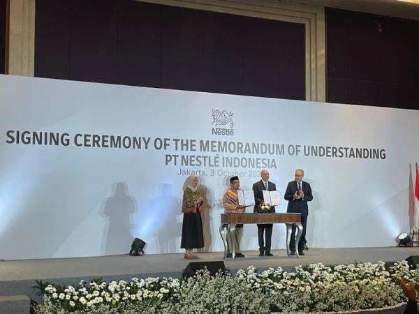 Dukung UMKM, Nestle Gandeng BPJPH Kebut Sertifikasi Halal 5.000 Pelaku Usaha