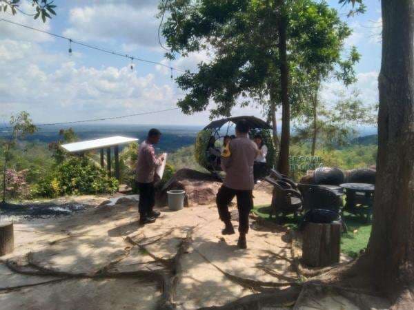 Ciptakan Rasa Aman, Polsek Bukit Batu Gencarkan Patroli di Wisata Bukit Cinta