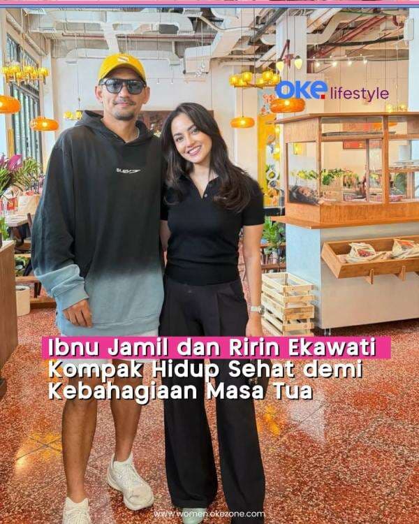 Couple Goals! Ibnu Jamil dan Ririn Ekawati Kompak Hidup Sehat demi Kebahagiaan Masa Tua