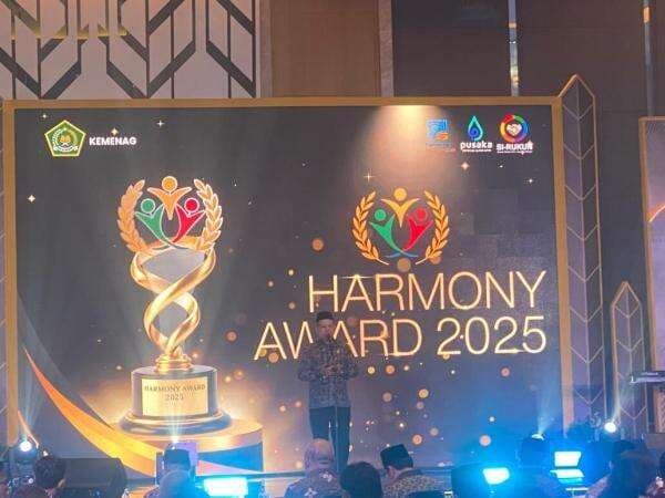 Gelar Harmony Award 2025, Menag: Kita Tidak Hanya Mengeluh, Tapi Juga Harus Mengapresiasi