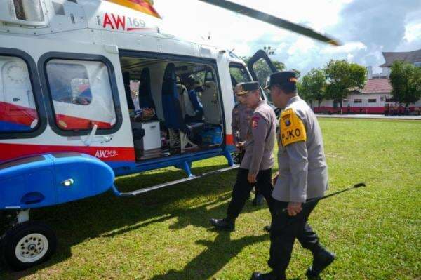 Patroli Udara Pantau Banjir Bandang di Sumut, Kapolri: Percepat Distribusi Bantuan ke Warga!