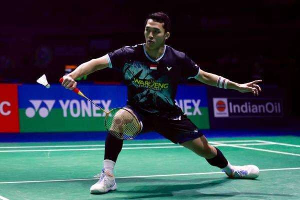 Head to Head Merah, Jonatan Christie Tetap Pede Lawan Christo Popov di India Open 2026