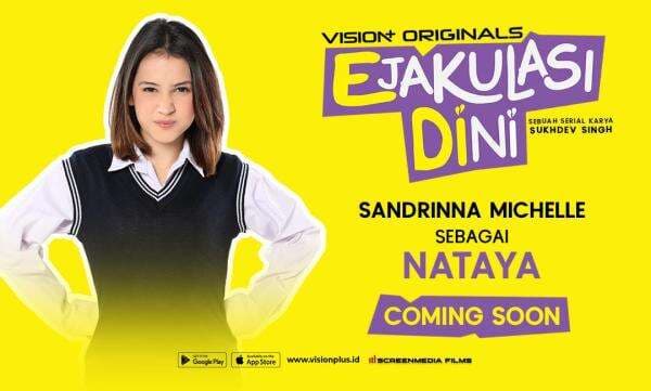 Sandrinna Michelle Curi Perhatian Lewat Peran Nataya di Series EDI Ejakulasi Dini
