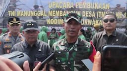 Eks Komandan Pasukan Tengkorak Buka TMMD ke-120 Kodim Purwakarta