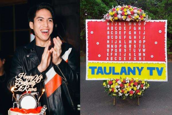 El Rumi Ulang Tahun, Andre Taulany Kirim Karangan Bunga Unik yang Bikin Mikir