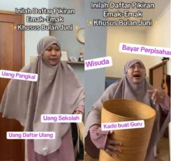 Viral Beban Pikiran Emak-Emak di Bulan Juni, Uang Pangkal hingga Daftar Ulang Sekolah
