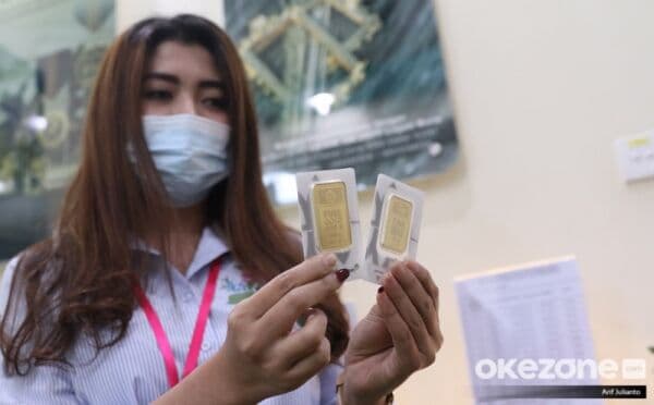 Emas Antam Turun Lagi, Ini Daftar Harga Terbarunya
