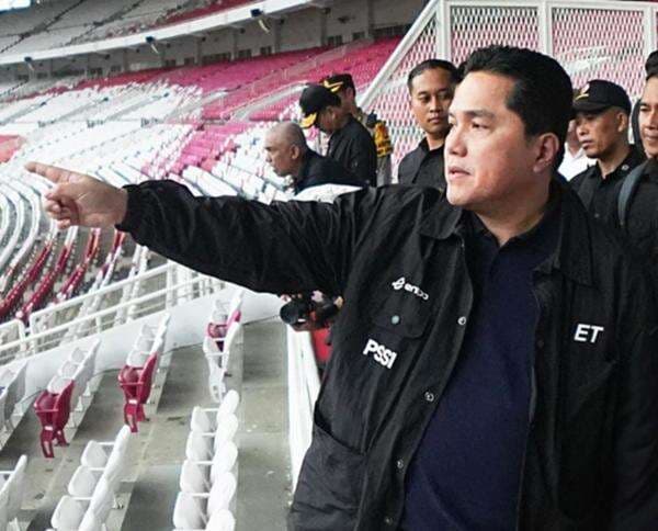 Erick Thohir Temui Patrick Kluivert Jelang Laga Krusial Timnas Indonesia vs Bahrain di SUGBK, Bahas Apa?