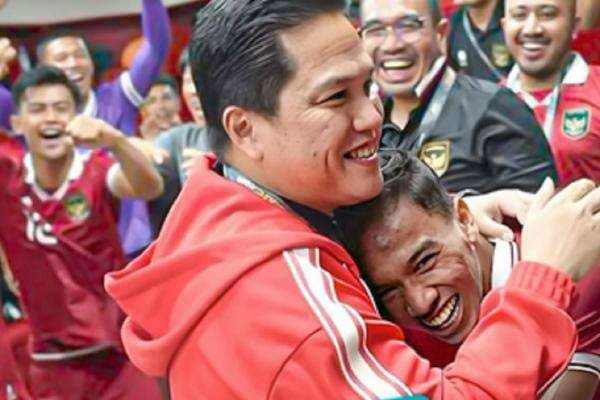 Reaksi Erick Thohir Timnas Indonesia U-23 Jumpa Korea Selatan di Kualifikasi Piala Asia U-23 2026