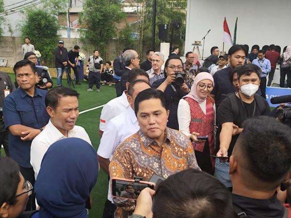 Ketua PSSI Erick Thohir Bertemu Menkum, Bahas Pemain Naturalisasi