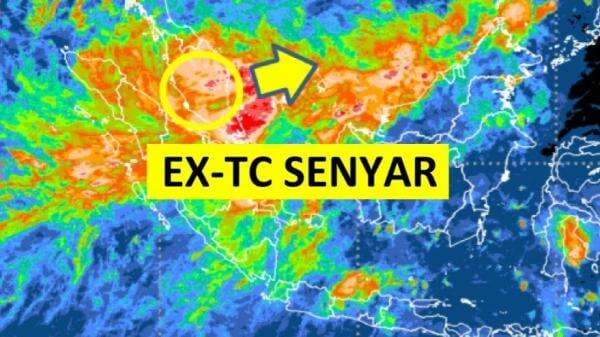 BMKG: Siklon Tropis Senyar di Indonesia Melemah, Kini Bergerak ke Malaysia BMKG: Siklon Tropis Senyar di Indonesia Melemah, Kini Bergerak ke Malaysia