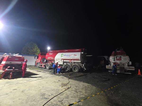 BBM Pertamina Berhasil Dipasok ke 4 SPBU Bener Meriah Aceh