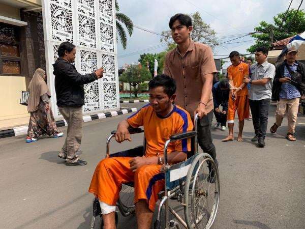 Dor! Dor! Peluru Melayang Dua Curanmor Roboh di Tangan Personel Polres Karawang