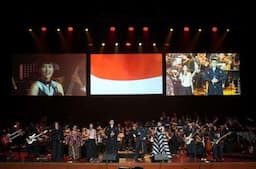 Momen 54 Musisi, 28 Paduan Suara dan 5 Penyanyi Tampilkan Musik Karya WR Supratman hingga Koes Plus