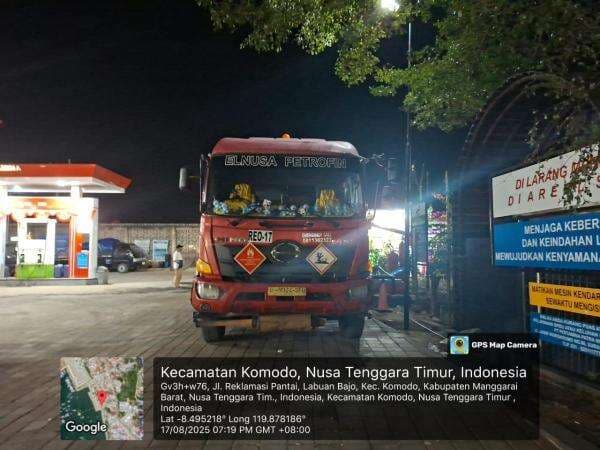 Pertamina Kerahkan Kapal & Mobil Tangki, Suplai BBM di Labuan Bajo Aman Meski Cuaca Ekstrem