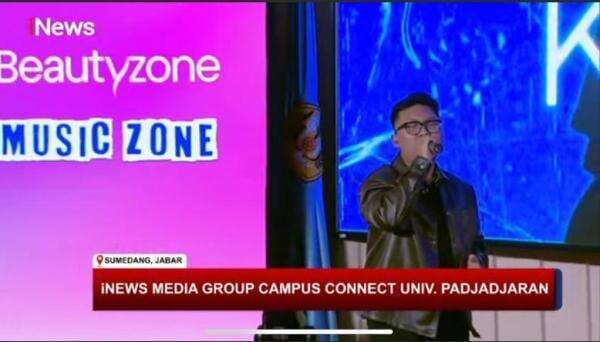 Kelvin Joshua Spesial Nyanyikan Lagu yang Belum Dirilis di Campus Connect Unpad