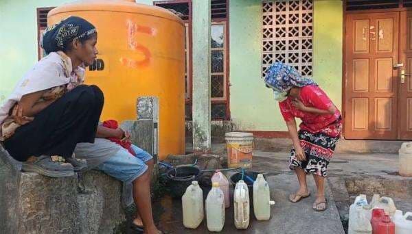 Lima Desa di Sikka Krisis Air Bersih dan Terancam Kelaparan Akibat Dampak Erupsi Gunung Lewotobi