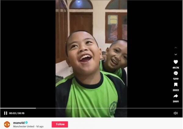 Viral, Video Bocah Terompet Asal Indonesia Dipakai Manchester United hingga Liverpool