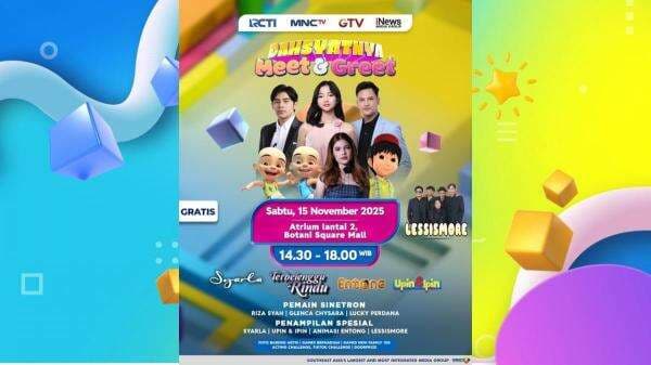 Amira dan Mas Biru Siap Menyapa Masyarakat Bogor di Dahsyatnya Meet and Greet Terbelenggu Rindu