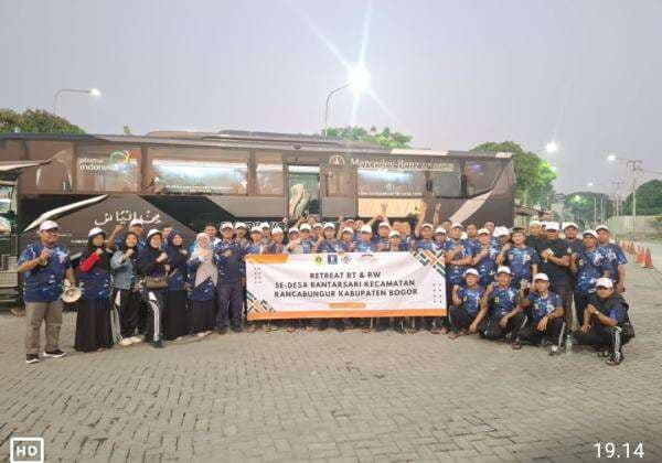 Tak Kalah Seru dengan di Akmil Magelang, Ini Dia Retreat Ketua RT dan RW Bantarsari Kabupaten Bogor
