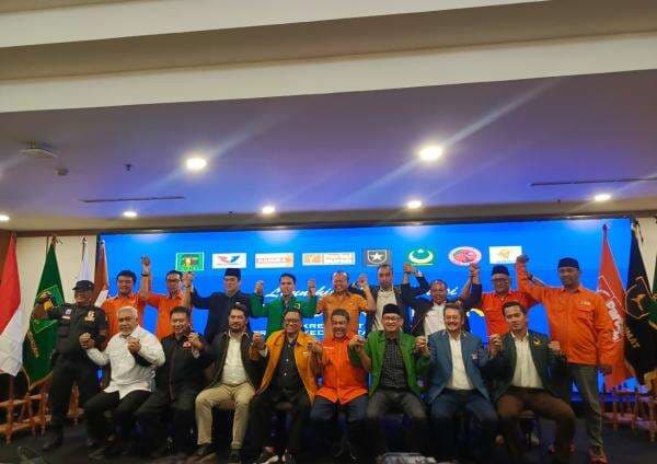 Partai Perindo Bersama 7 Parpol Deklarasikan Sekber GKSR