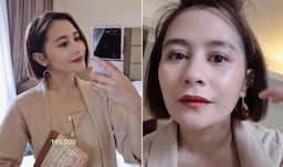 Gaya Prilly Latuconsina Hadiri Nikahan Fans Curi Perhatian, Anting Rp35 Ribu dan Tas Rp195 Ribu