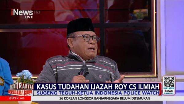 IPW: Rismon Tak Bisa Berbicara sebagai Ahli Digital Forensik di Sidang Fitnah Ijazah Palsu Jokowi!