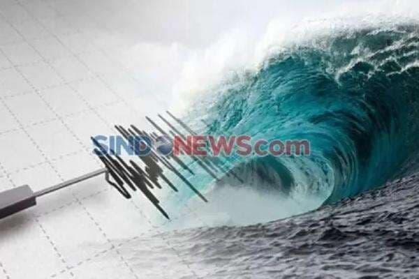 12 Wilayah Indonesia Siaga Tsunami Pascagempa M7,7 yang Berpusat di Filipina