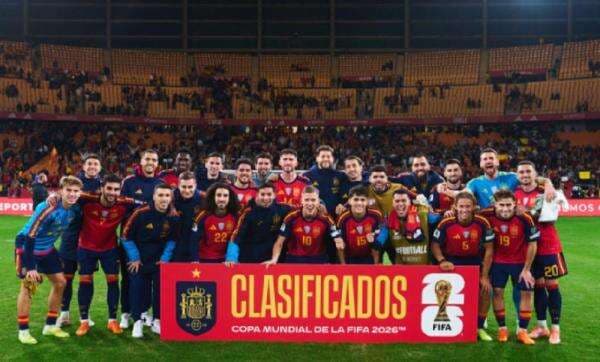 Daftar 39 Negara Lolos Piala Dunia 2026: 5 Wakil Eropa Bertambah, Ada Spanyol dan Belgia