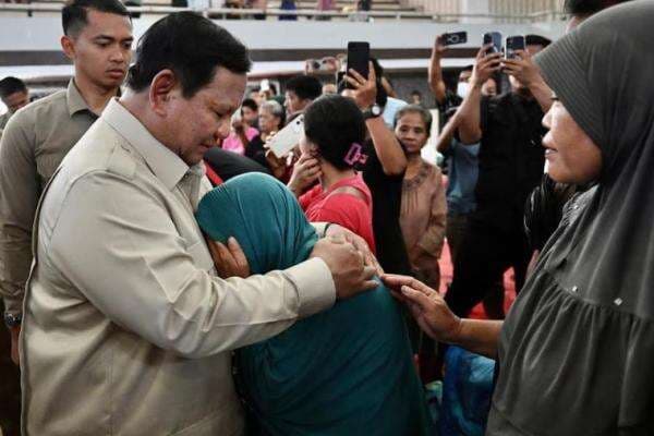 Prabowo: Kita Hadapi Musibah dengan Solidaritas Prabowo: Kita Hadapi Musibah dengan Solidaritas