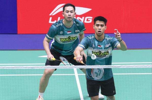 Hadapi Kim/Seo di Semifinal BWF World Tour Finals 2025, Sabar/Reza Kalah Rekor Pertemuan