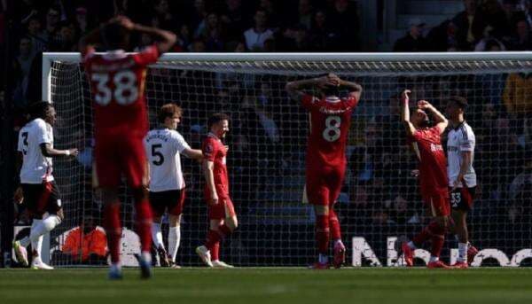 Fulham vs Liverpool: Kena Comeback, The Reds Tumbang