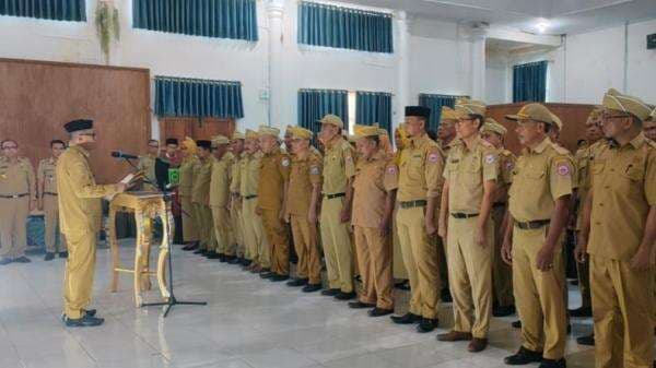 Lantik 40 Pj Kades, Bupati Butur Tegaskan Pemimpin Desa Harus Hadir di Hati Rakyat