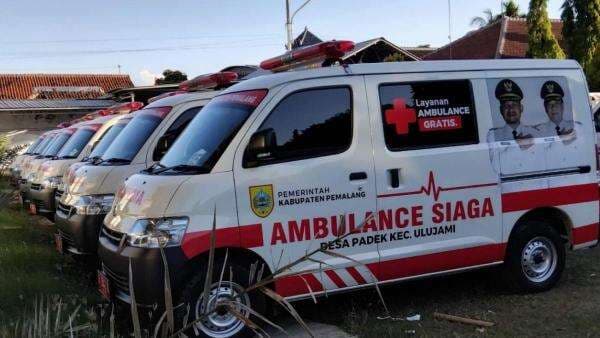Realisasi Program Bupati Pemalang: Belasan Mobil Ambulans Desa Siap Didistribusikan