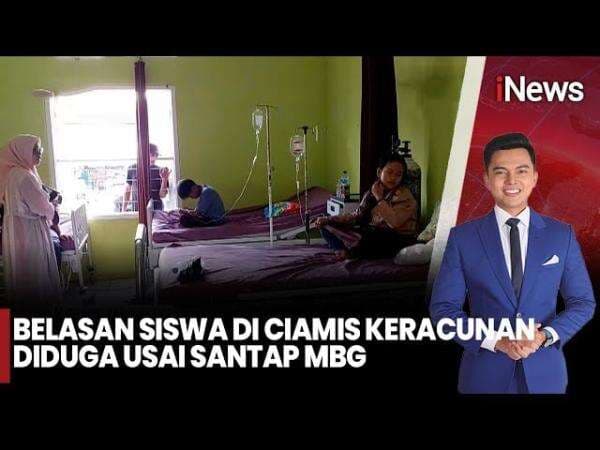 Belasan Siswa di Ciamis Keracunan Diduga Akibat Menu MBG, Dapur Penyedia Ditutup Sementara