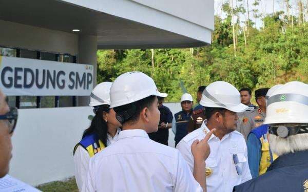 Gibran Blusukan ke IKN, Tinjau Pembangunan Hunian ASN dan Gedung Sekolah