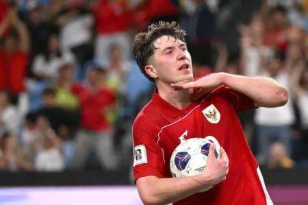 Babak Pertama Usai Timnas Indonesia  Unggul 1-0