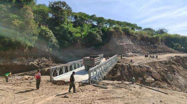 Kabar Baik! Jembatan di AcehRampung 100, Akses Warga Kembali Terhubung