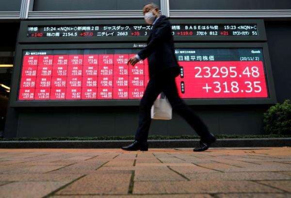 Bursa Asia Akhirnya Rebound, Tersengat Reli Wall Street