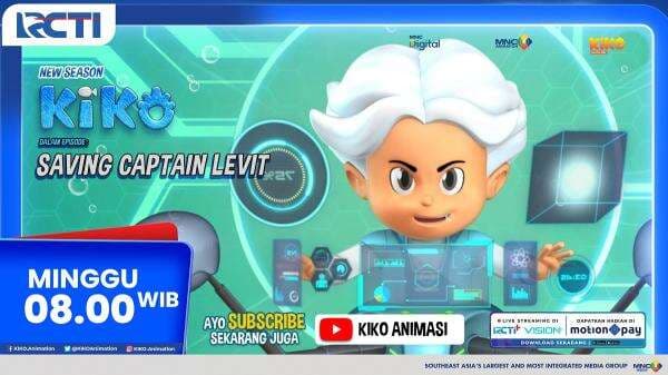 Animasi KIKO Season 4 Episode Saving Captain Levit, Minggu Pagi di RCTI