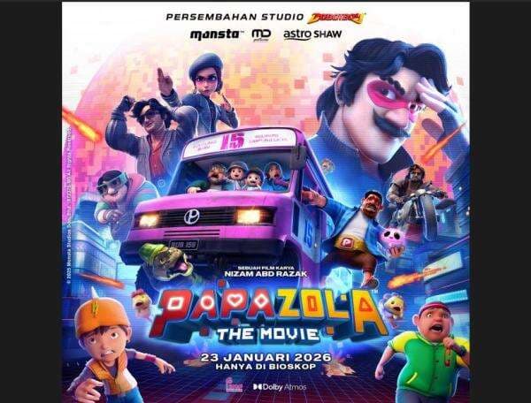 Salip Avatar saat Tayang Perdana di Malaysia, Papa Zola The Movie Siap Tayang di Indonesia