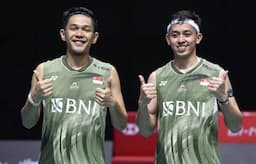 Fajar Alfian/Rian Ardianto Beberkan Persiapan untuk Lawan Jagoan Denmark di Semifinal Singapore Open 2024