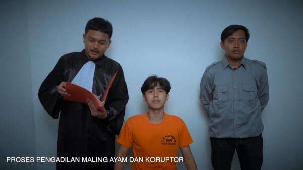 Farel Tarek Sajikan Ketimpangan Hukum Lewat Sitkom Koruptor VS Maling Ayam