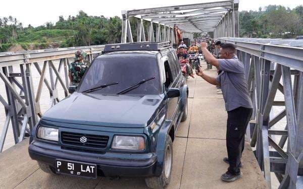 TNI Kebut Perbaikan 35 Jembatan di Wilayah Terdampak Bencana Sumatera
