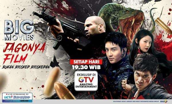 Siap-Siap Berdebar, Maraton Film Action Blockbuster di GTV Big Movies!