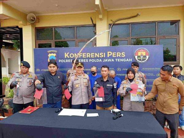 Empat Pelaku Premanisme Diringkus Polres Brebes selama Operasi Aman Candi 2025